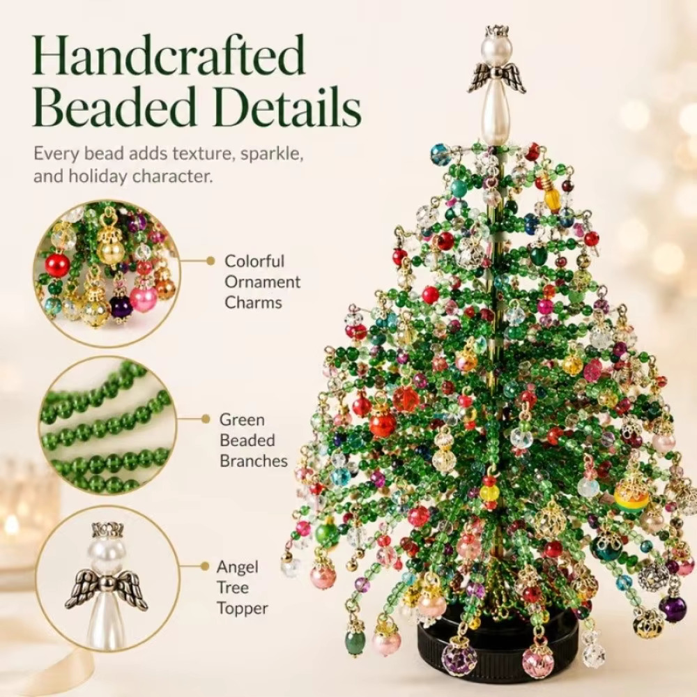 DIY Christmas Tree Bead Kit Be - огляд і ціна Desk Setup At Home