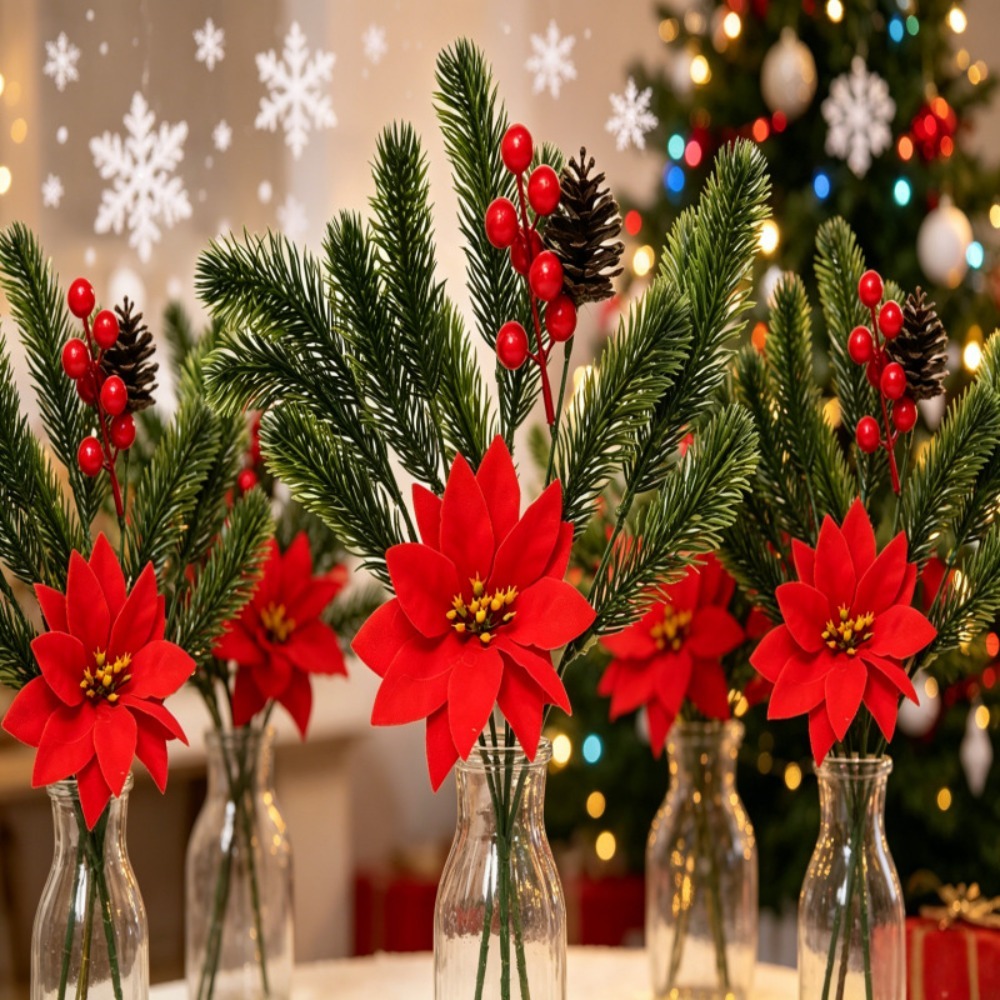 Artificial Christmas Greenery  - огляд і ціна Desk Setup At Home