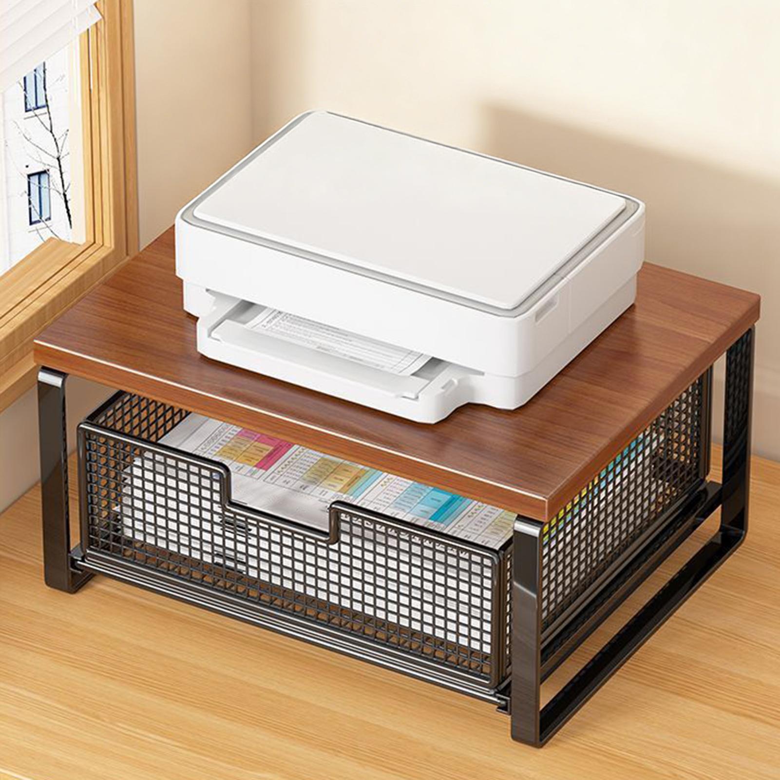 Printer Stand Space Saving Dou - огляд і ціна Desk Setup Home Office