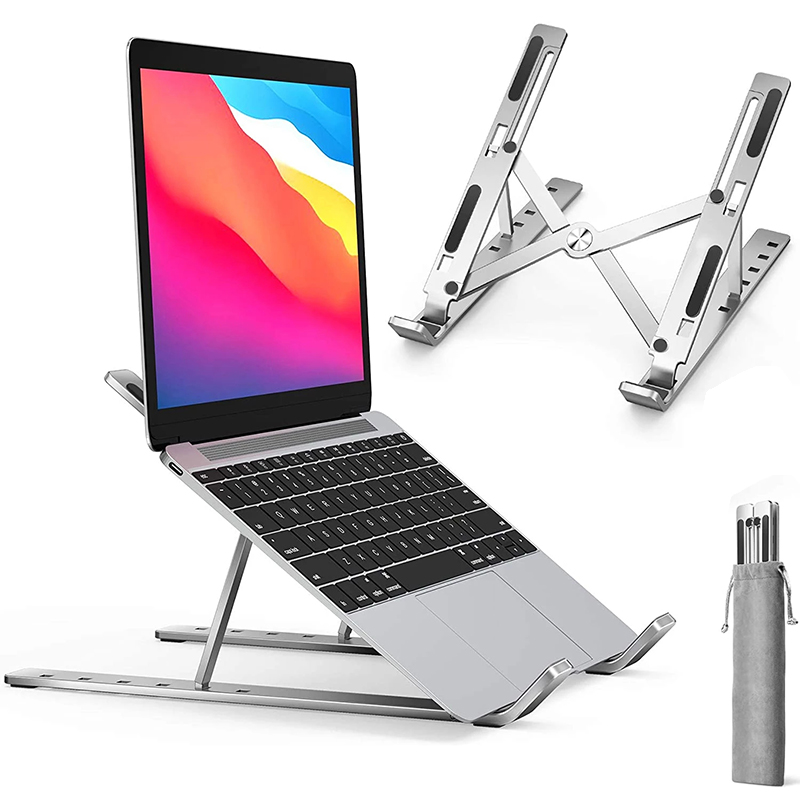 Metal Portable Foldable Laptop - огляд і ціна Desk Setup Macbook