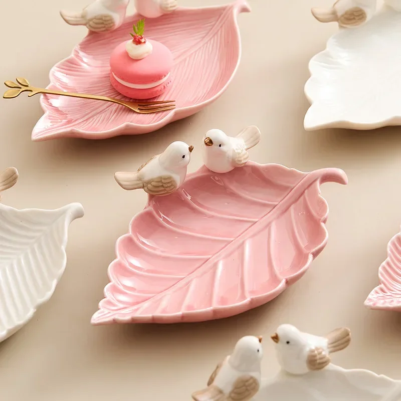 Cute Bird Tray Ceramic Jewelry - огляд і ціна Desk Setup At Home