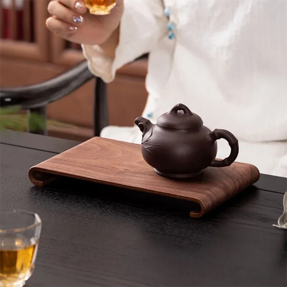 Wooden Coffee Tea Tray Rectang - огляд і ціна Desk Setup At Home