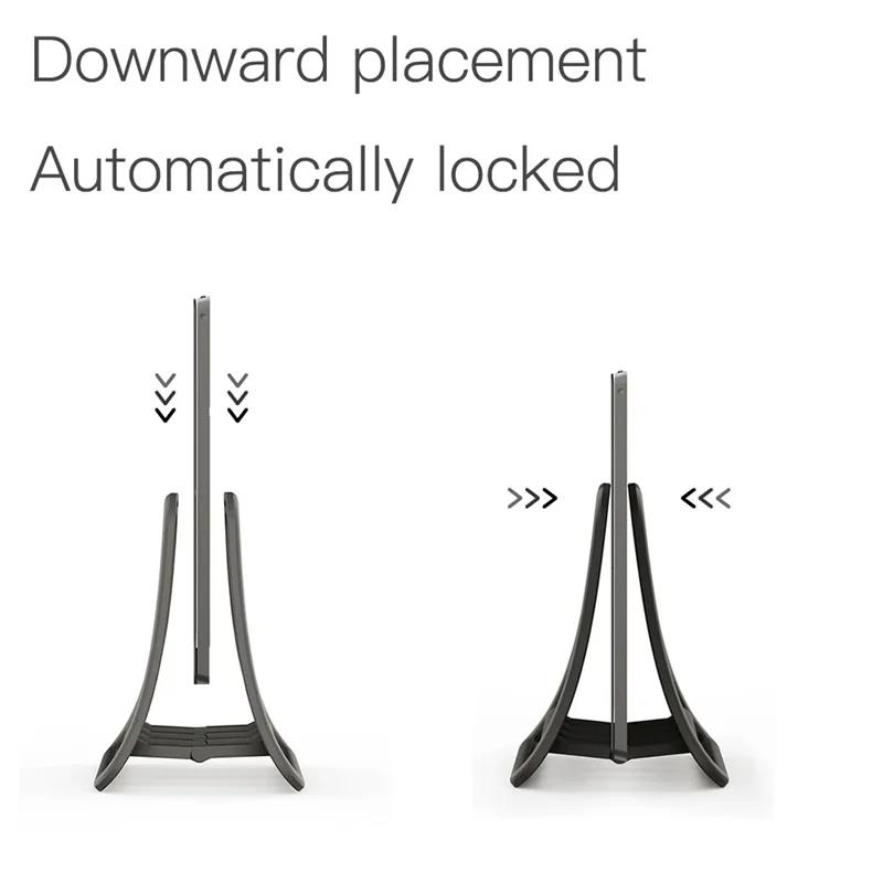 Anti-Slip Vertical Laptop Stan - огляд і ціна Desk Setup Macbook