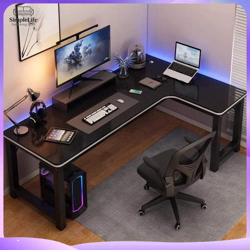 Corner Gaming Desk Computer De - огляд і ціна Desk Setup Corner
