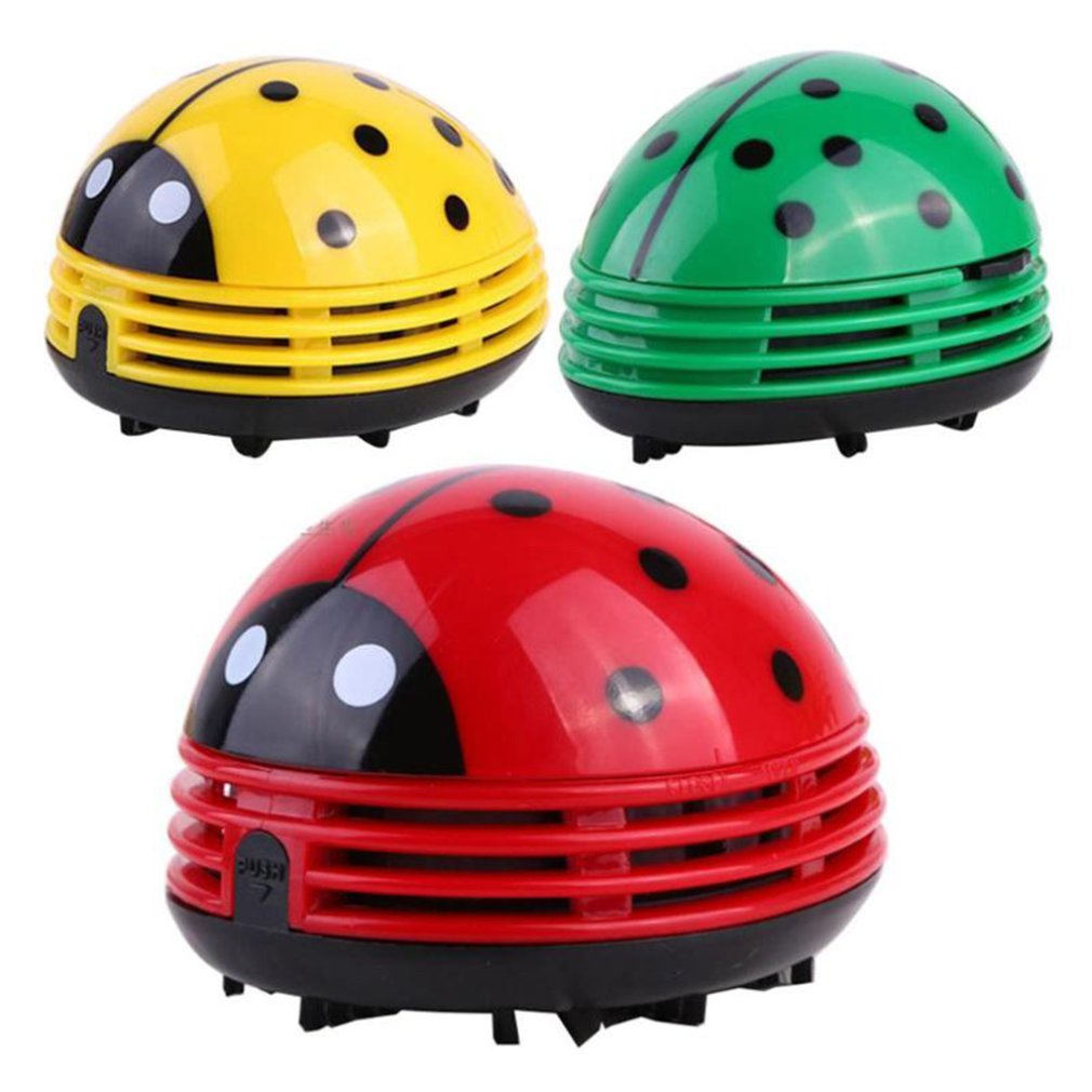 Cute Ladybug Desktop Vacuum Cl - огляд і ціна Desk Setup At Home