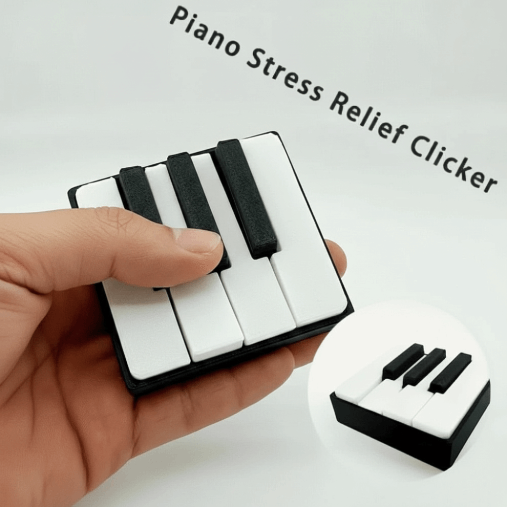 PLA Material Fidget Clicker AS - огляд і ціна Desk Setup Asmr