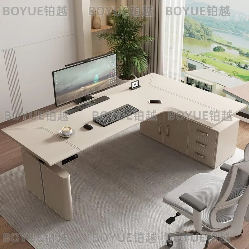L Shaped Electric Height Adjus - огляд і ціна Desk Setup Corner