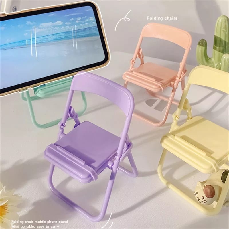 Cute Chair Phone Holder Stand  - огляд і ціна Desk Setup Home Office