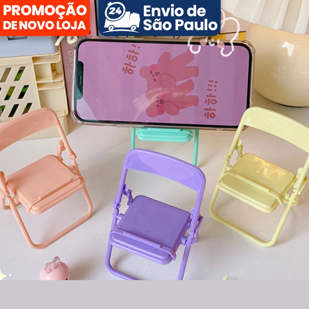 Cute Chair Phone Holder Stand  - огляд і ціна Desk Setup Home Office