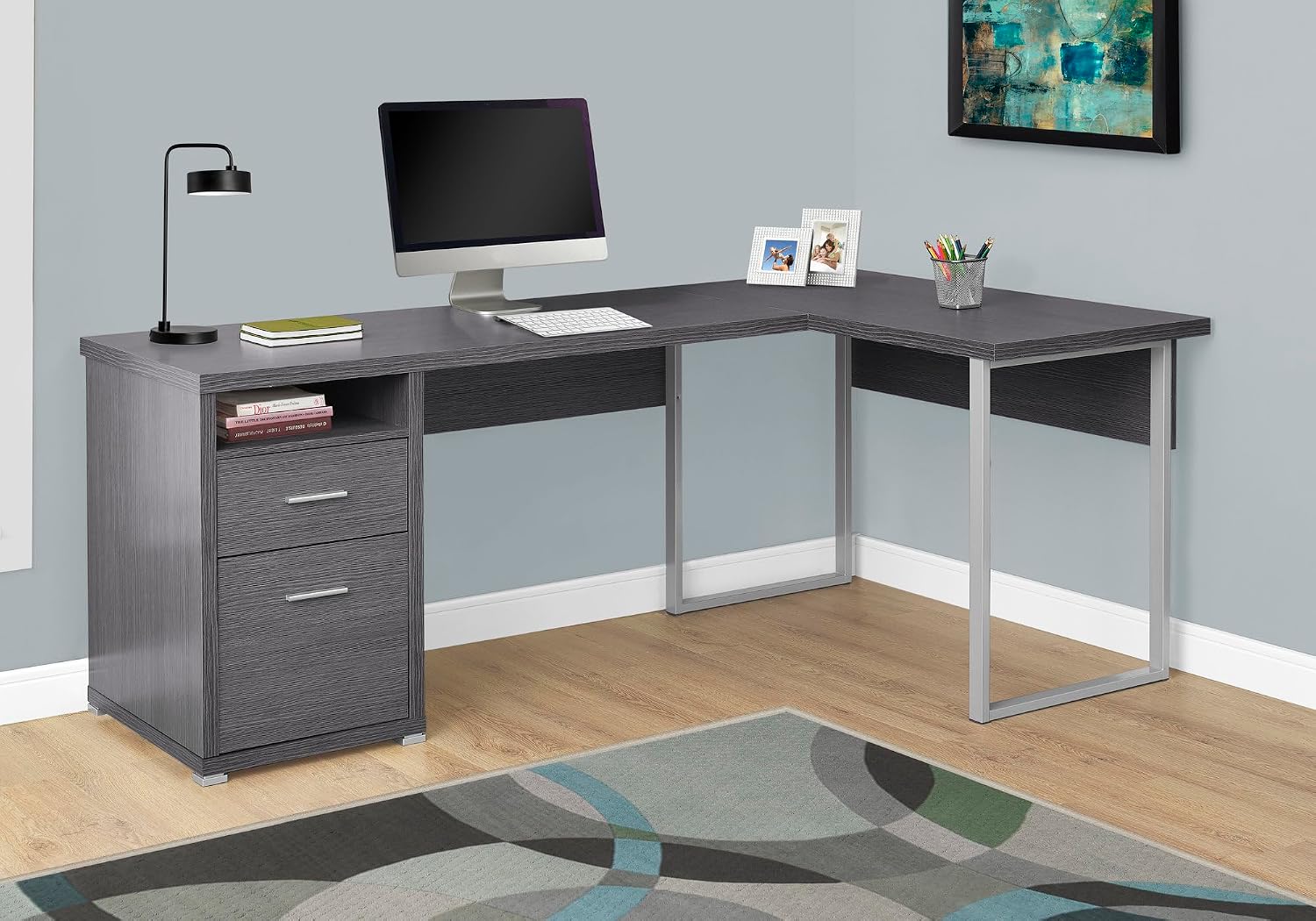 I 7257 Computer Desk, Home Off - огляд і ціна Desk Setup Corner