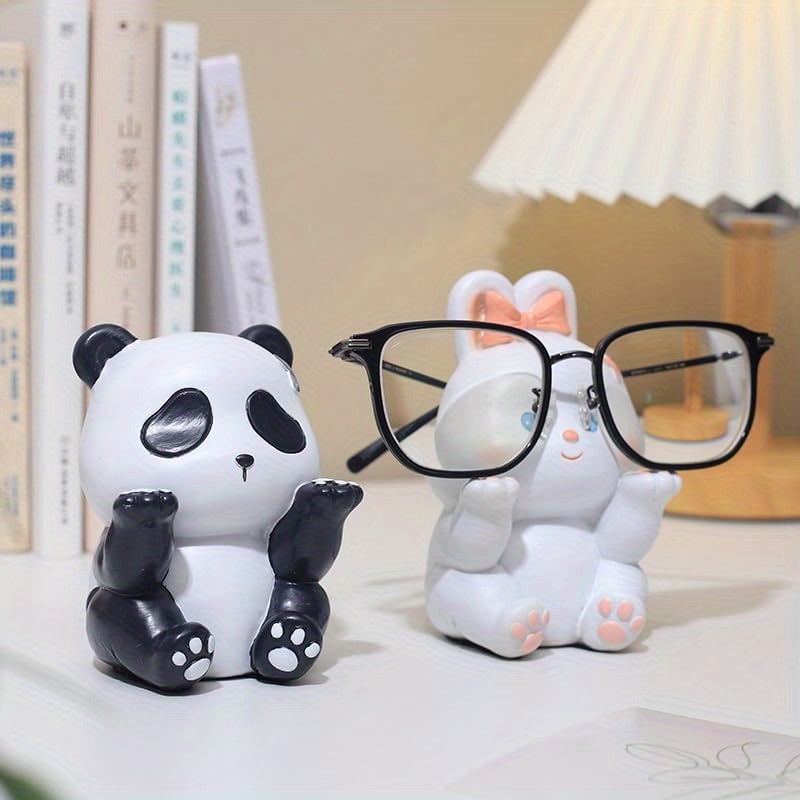 1Pc Cute Panda Glasses Display - огляд і ціна Desk Setup Home Office