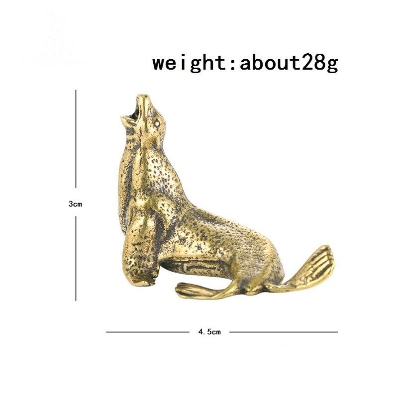 Metal Brass Sea Lion Animal Fi - огляд і ціна Desk Setup At Home