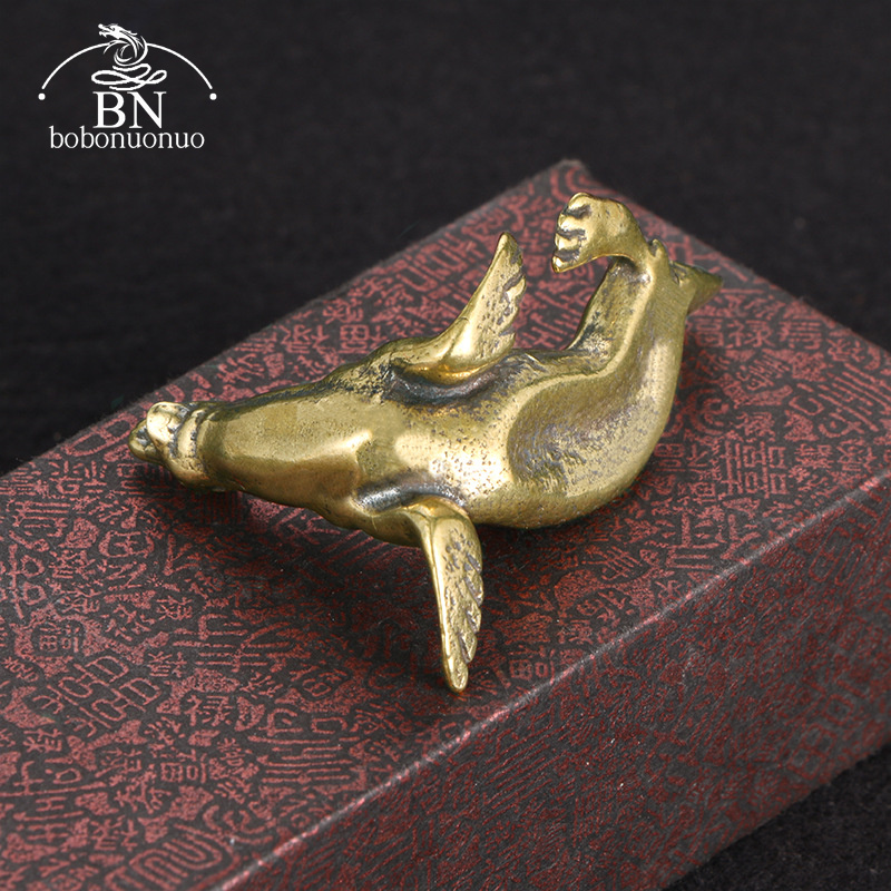 Metal Brass Sea Lion Animal Fi - огляд і ціна Desk Setup At Home