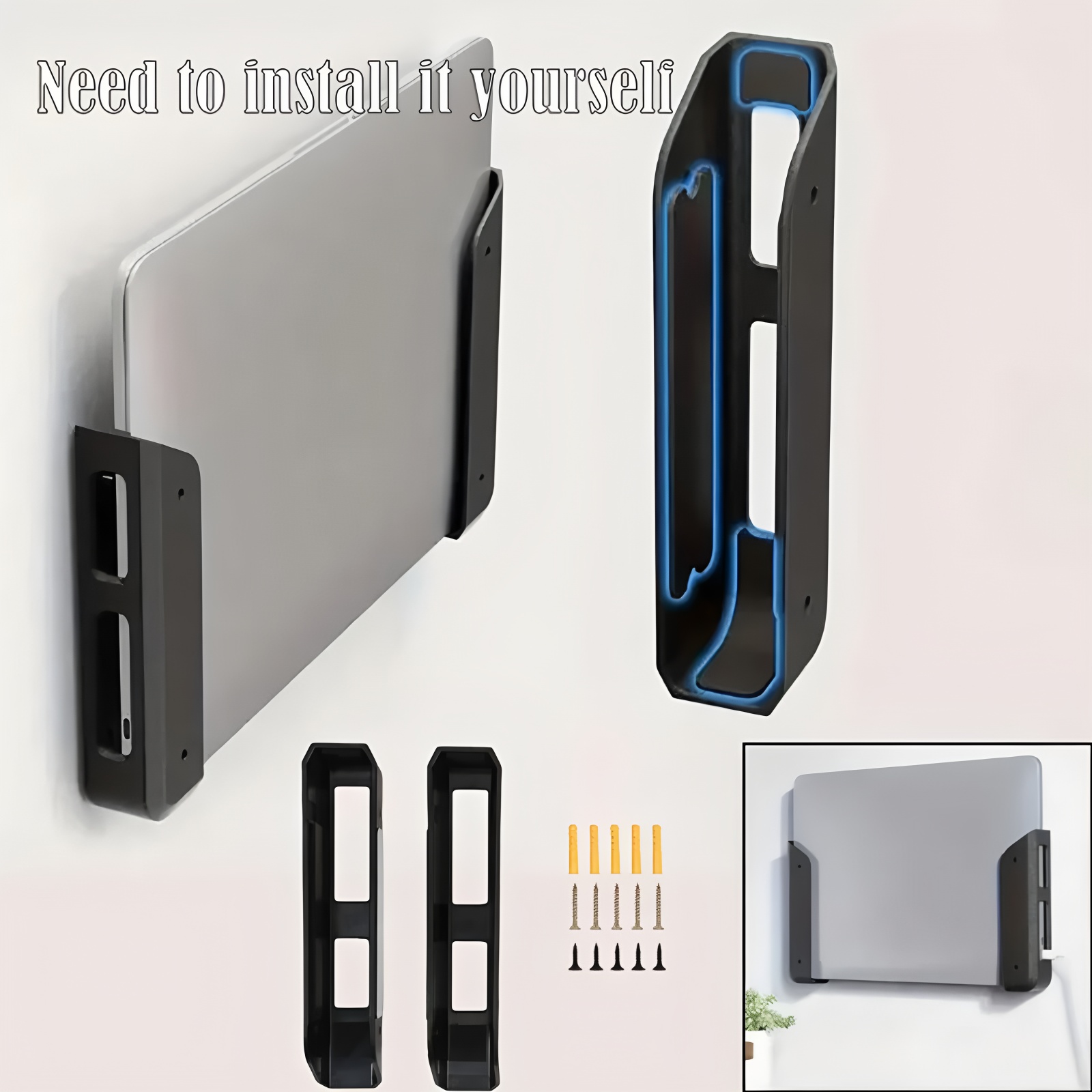 Universal Laptop Wall Mount Un - огляд і ціна Desk Setup Macbook