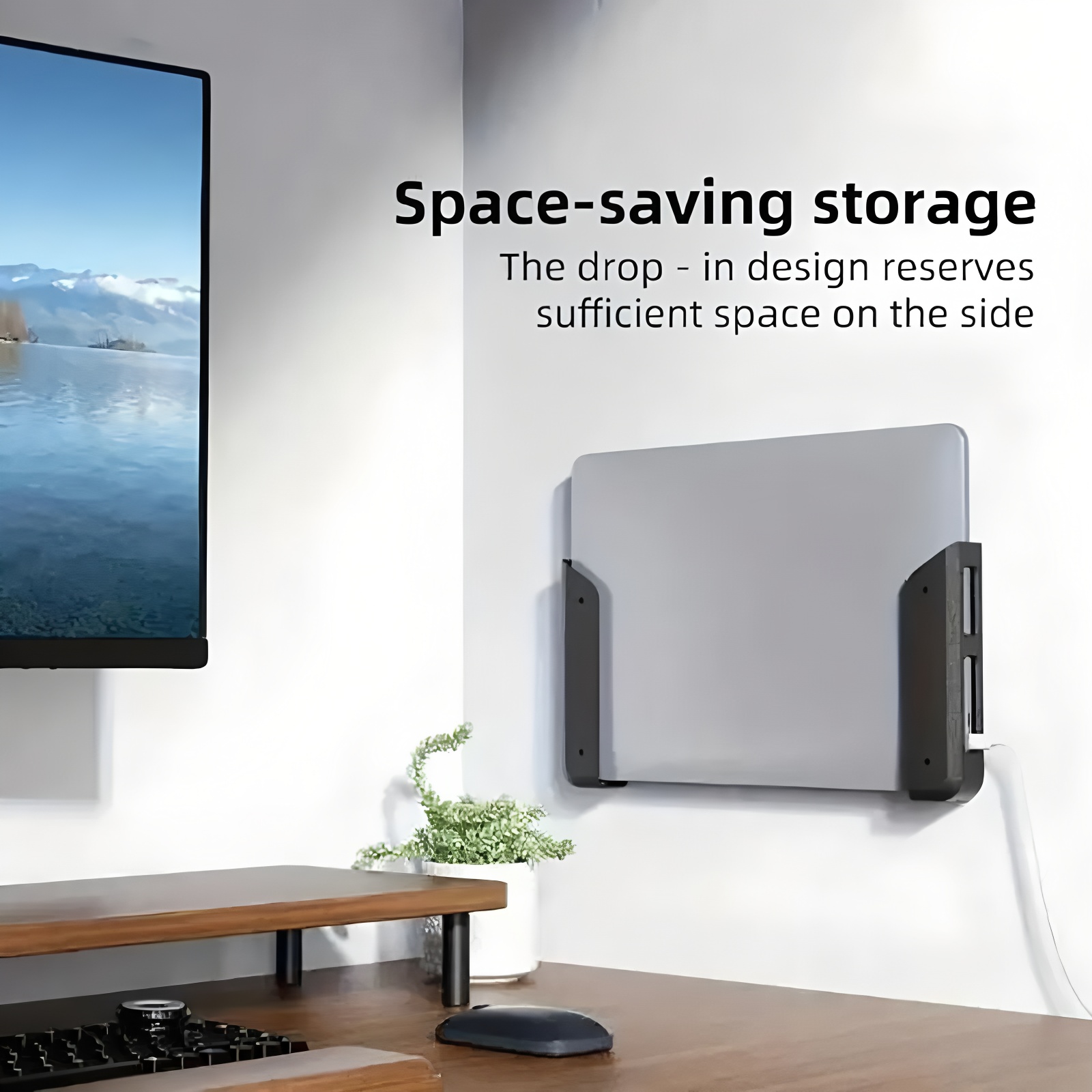 Universal Laptop Wall Mount Un - огляд і ціна Desk Setup Macbook
